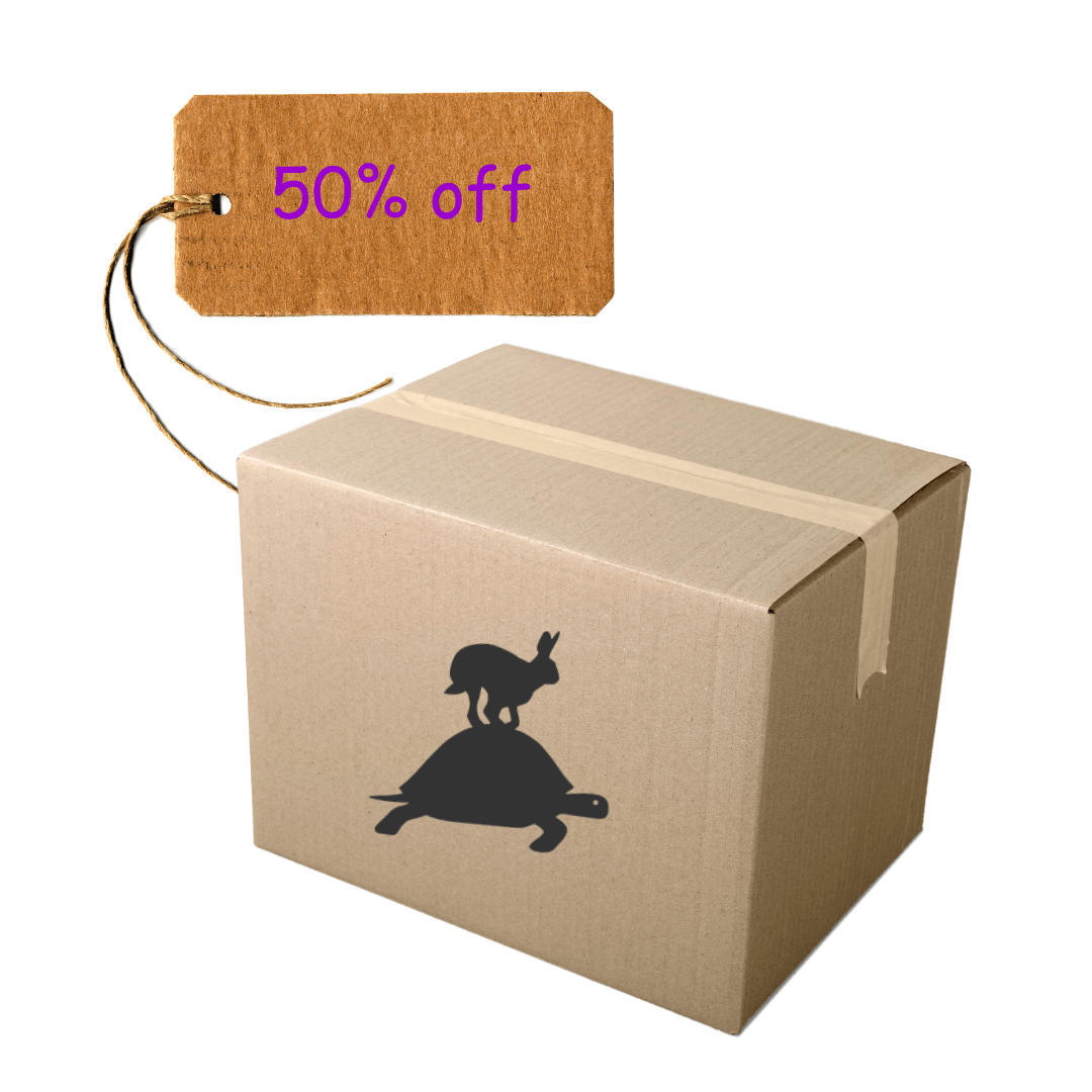 Mistery box 50% La Tortuga y La Liebre